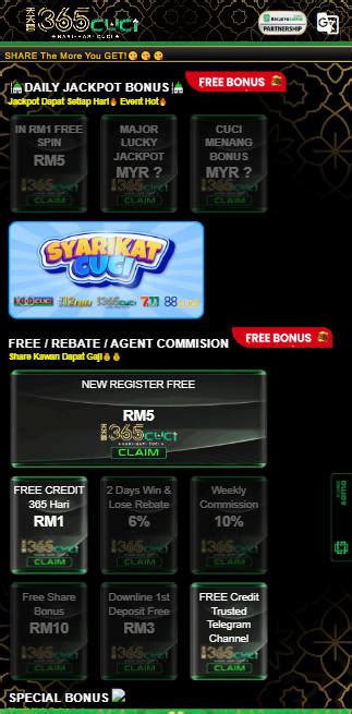 365cuci Register & Claim Online Casino Free Credit.